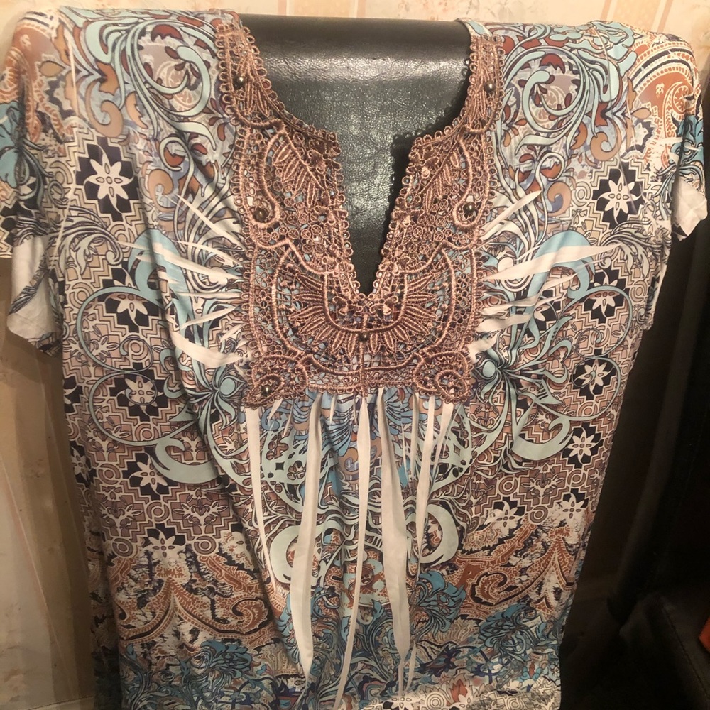Paisley Top with detail